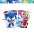 thumbnail image 4 of Kit de suministros para fiestas de Sonic, vajilla de papel para fiestas de cumpleaños de niños, platos de papel, vasos, servilletas, decoraciones para baby shower, bolsas de regalo de Sonic, 4 of 5
