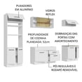 thumbnail image 4 of Cocina Integral Madesa Agata 270cm Blanco, 4 of 5