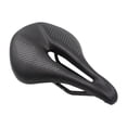 thumbnail image 4 of Asiento de bicicleta de fibra de carbono, sillín de bicicleta, asiento de bicicleta de montaña, sillín de bicicleta de carretera hueco y transpirable, Negro, 4 of 9