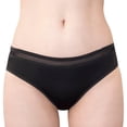 thumbnail image 1 of Bikini Marel para Mujer, Negro Elástico Calado en Cintura Talla G, 1 of 3