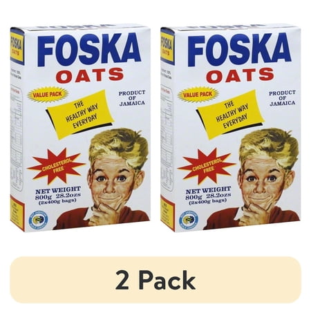(2 pack) Caribbean Foods Foska Oats, 2 ea