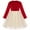 Red+Apricot, variant on IDOPIP Toddler Baby Girls Velvet Tutu Dress Long Sleeve Christmas Party Wedding Dresses Fall Winter Clothes