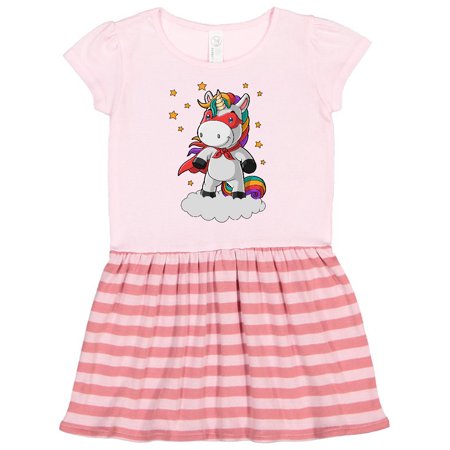 

Inktastic Super Unicorn Gift Toddler Girl Dress