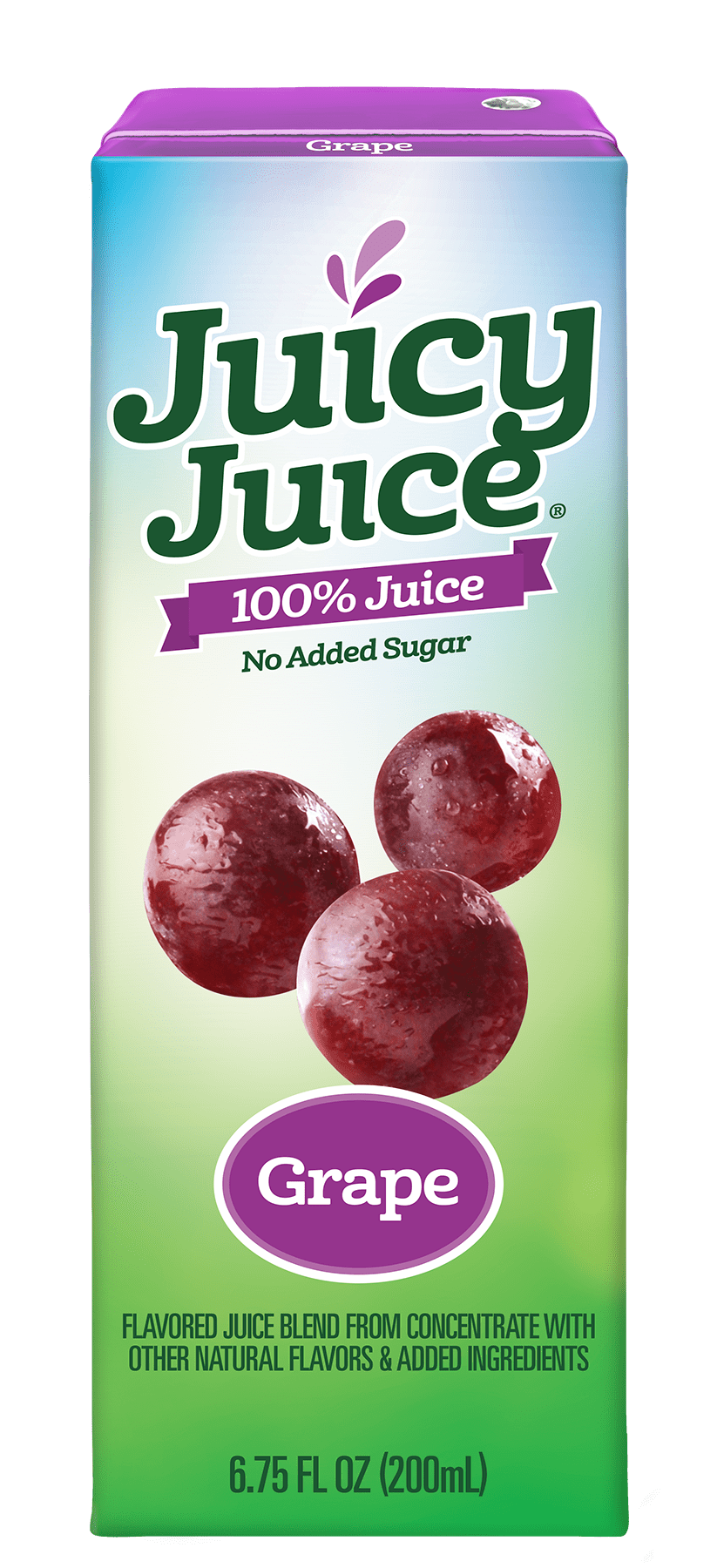 Juicy Juice 100 Percent Grape Juice, 6. 75 Fluid Ounce 32 per case