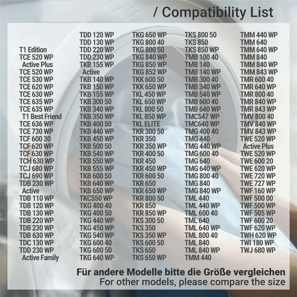18Pcs Filter for T1 Tumble Dryer 9164761 Replacement Part for Tumble Dryers