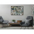 thumbnail image 6 of Kate and Laurel Sylvie Deco Nadeau Framed Canvas Wall Art by Leah Nadeau, 28x38 Brown, Decorative Transitional Art Print for Wall, 6 of 6