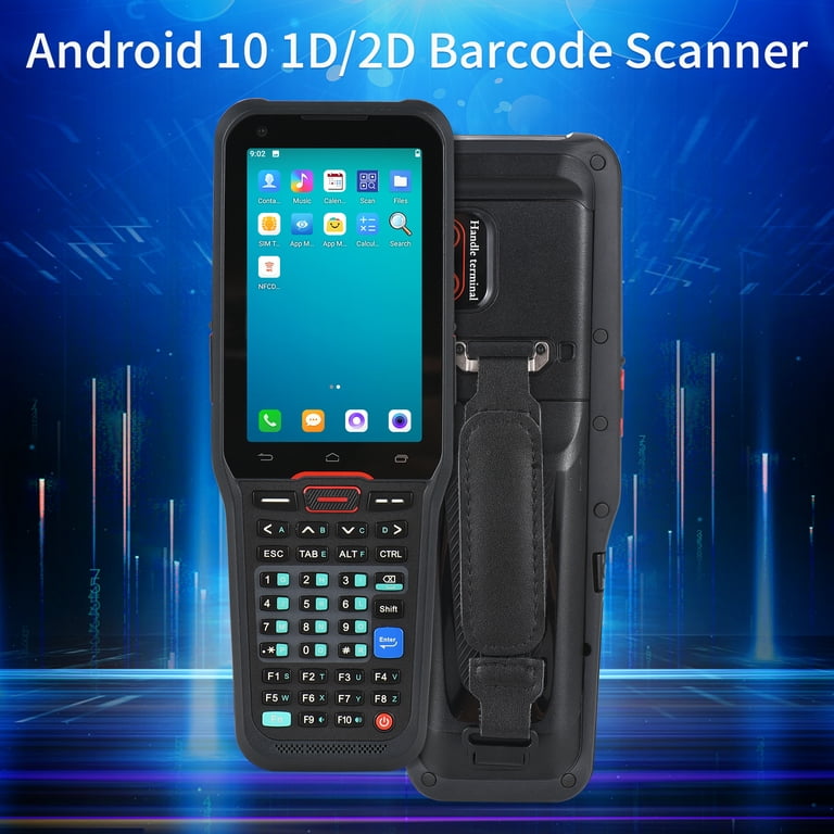 Andoer 2D Barcode Scanner Portable Finger Handheld Wearable Ring