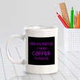 thumbnail image 3 of Hocus Pocus I Need Coffee To Focus 11oz Plastic Coffee Mug | Funny Cups, 3 of 6