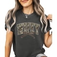 thumbnail image 2 of Wifey Camo Varsity Letter T-Shirt for Women - Coquette Bow Graphic Tee - Camouflage Wife Shirt Pepper Shirt Adult Medium, 2 of 7