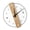 Style A, variant on Silents None-Ticking Clock Decorative Clock Battery Operated Wall Clock for Home