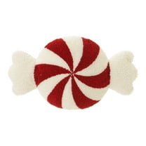 Rdhnmea Christmas Pillows Cute Candy Cane Throw Pillow Chair Cushion Decorations Holiday Collections for Adults Kids Couch Sofa Bed Xmas Decor
