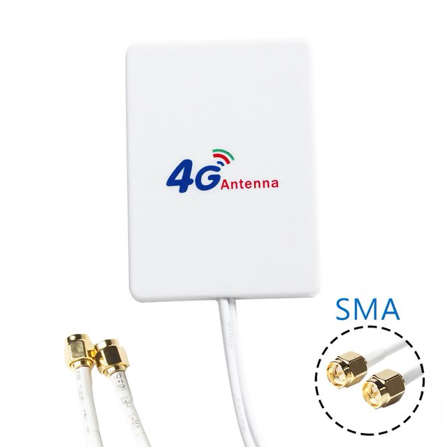 Antena externa HJ0004 LTE Router Modem Antena con conector TS9 CRC9 SMA Hugtrwg Nuevos Originales