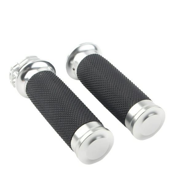 Motorcycle Handle Bar Hand Grips 1" 25mm For Harley-Davidson Touring Electra Glide Ultra FLHTCU