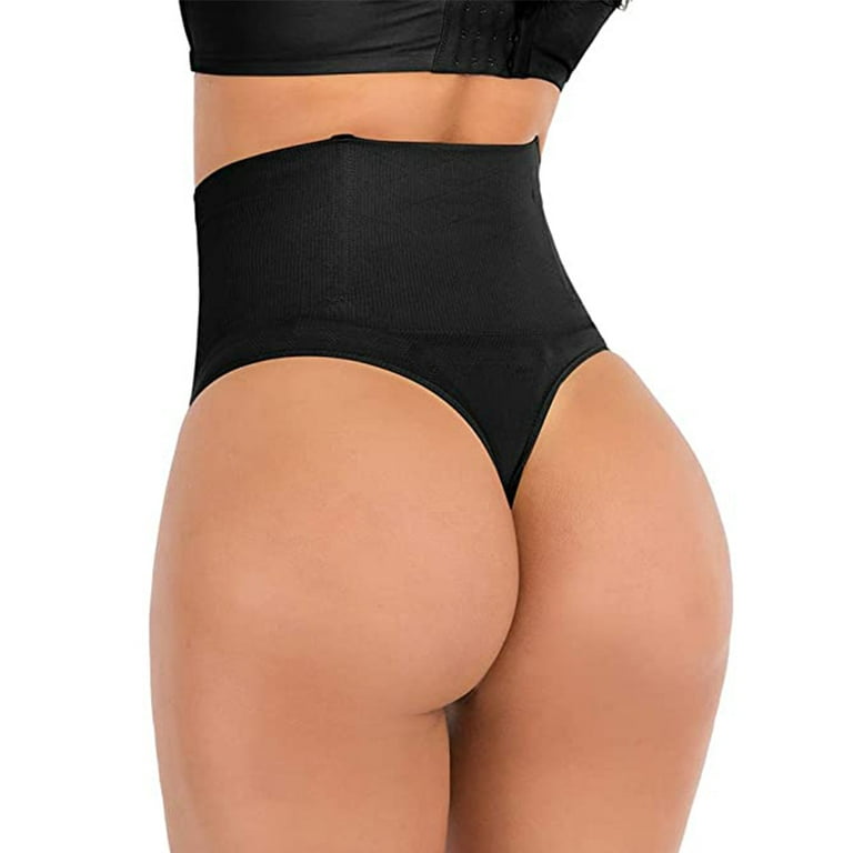 Women Waist Cincher Girdle Tummy Control Thong Panties Slimmer High Waist Body  Shaper Butt Lifter Shapewear Underwear