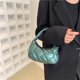 thumbnail image 3 of Bolso Bolso acolchado para mujer, Bolso de mano, Bolso acolchados, Bolso con asa superior acolchada (verde), 3 of 7