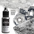 thumbnail image 5 of Pixiss Metallic Alcohol Ink Set - Silver and Gold Metallic Alcohol Ink Mixatives, 5oz Metallic Alcohol Pigment Resin Dye, Alcohol Inks for Epoxy Resin, Metallic Mixative for Yupo and Tumbler Cups, 5 of 7