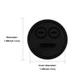 thumbnail image 4 of YAOMOBB Grill Probe Grommet 1/2/4Pcs Thermometer Probe Rubber Grommet Heat Resistant Barbecue Metal Washer Gasket Ring Cooker Replacement Part, 4 of 6