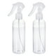 thumbnail image 1 of Botellas de spray Uxcell de 300 ml, recargables, pulverizador de niebla, plástico transparente, paquete de 2, 1 of 1
