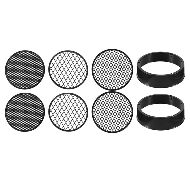 ColoMX 2 sets / 8pcs Malla de malla de jardinería plantas de jardín de arena filtro de piedra
