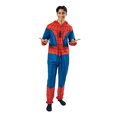 thumbnail image 1 of Spider-Man Costume Men’s Hooded Union Suit-XXL, 1 of 7