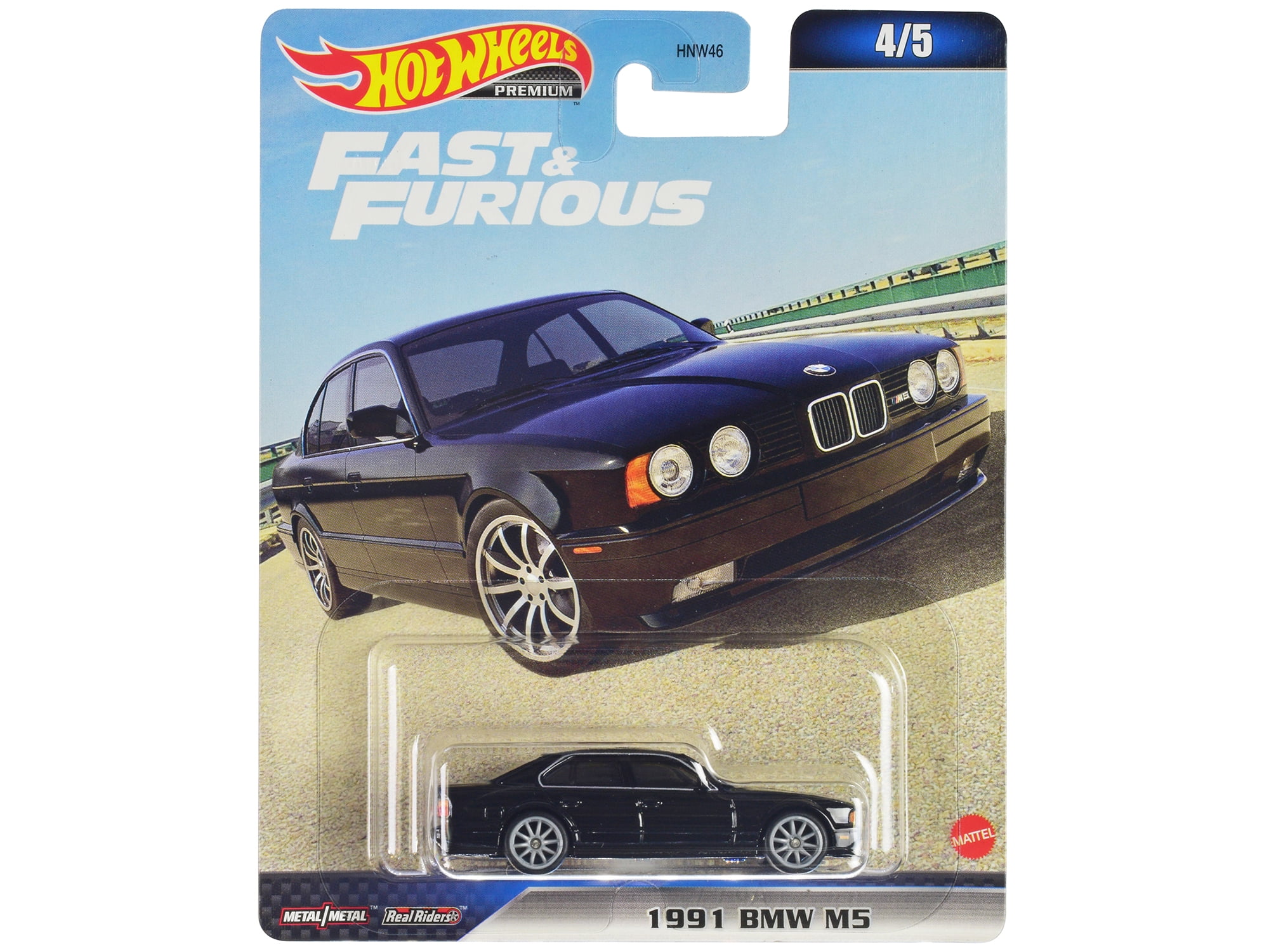 Hot Wheels Fast & Furious 2023 Diecast Model Cars Play Vehicles, 5 Count, 13.4 oz
