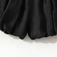 thumbnail image 6 of Virmaxy Solid Color Bubble Shorts Soft Elastic Waist Casual Summer Bloomers Cute Versatile Play Shorts for Daily Wear and Outdoor Activities, 3-8Y, 6 of 7