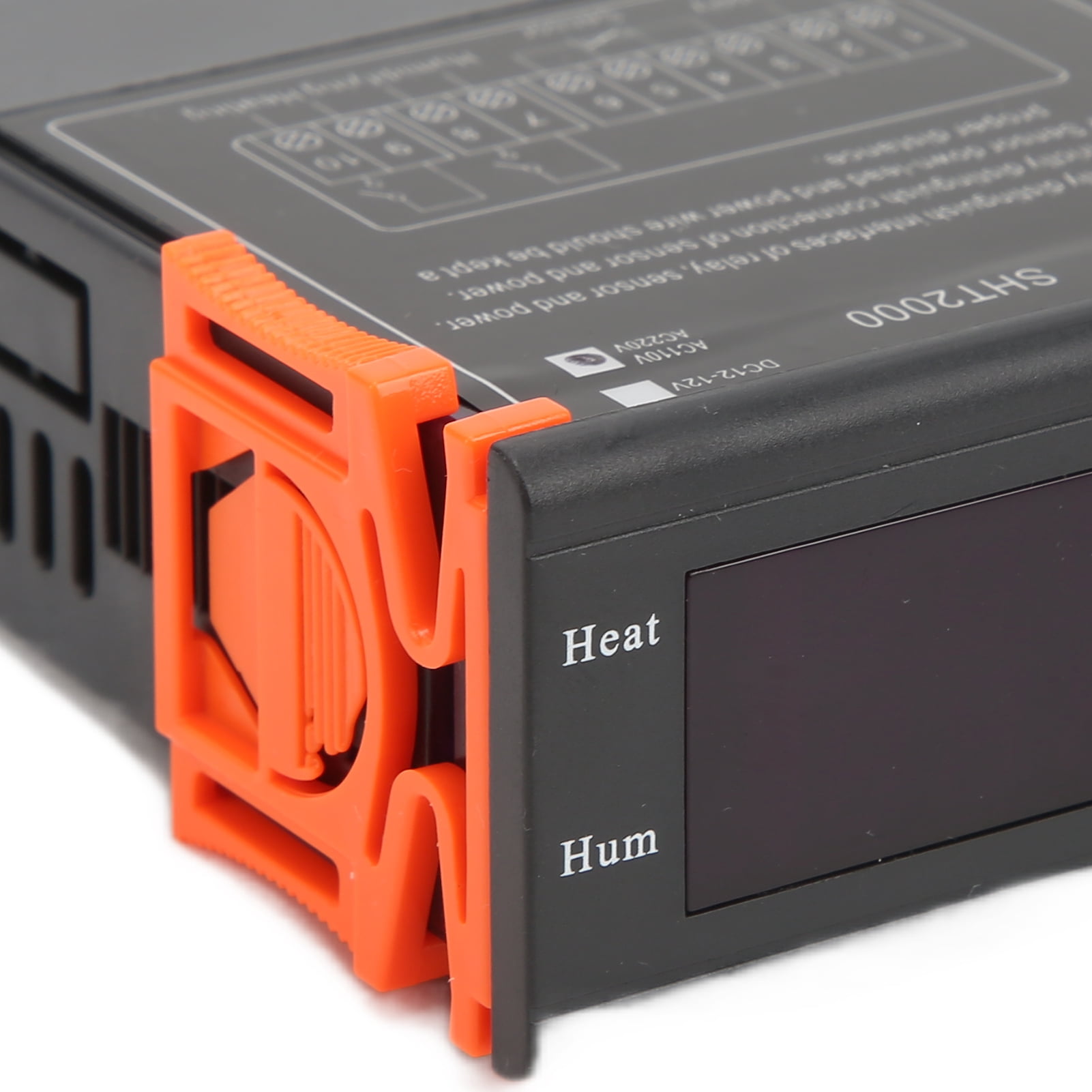 Temperature Controller 2 in 1 Temperature and Humidity Controller for Incubation Greenhouse 110‑220V