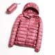 thumbnail image 1 of Chaqueta de plumón ligera para mujer, versión con capucha, chaqueta de plumón de pato blanca corta para mujer, chaqueta de plumón ligera para mujer, 1 of 1