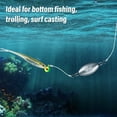 thumbnail image 6 of Dr.Fish 20 Pack Inline Trolling Weights Swivel Egg Sinkers 1/4oz Oval Line Sinker Catfishing Saltwater Freshwater Fishing, 6 of 7