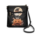 thumbnail image 2 of Kuiaobaty Ghost Pumkin Candy Print Crossbody Bag for Women Travel, Portable Waterproof Vegan Leather Hobo Purse Crossbody with Adjustable Strap, Multi Pockets Sling Handbag for Halloween, 2 of 7
