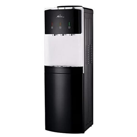 Royal Sovereign Tri-Temperature Top-Load Water Dispenser, Gray & Black