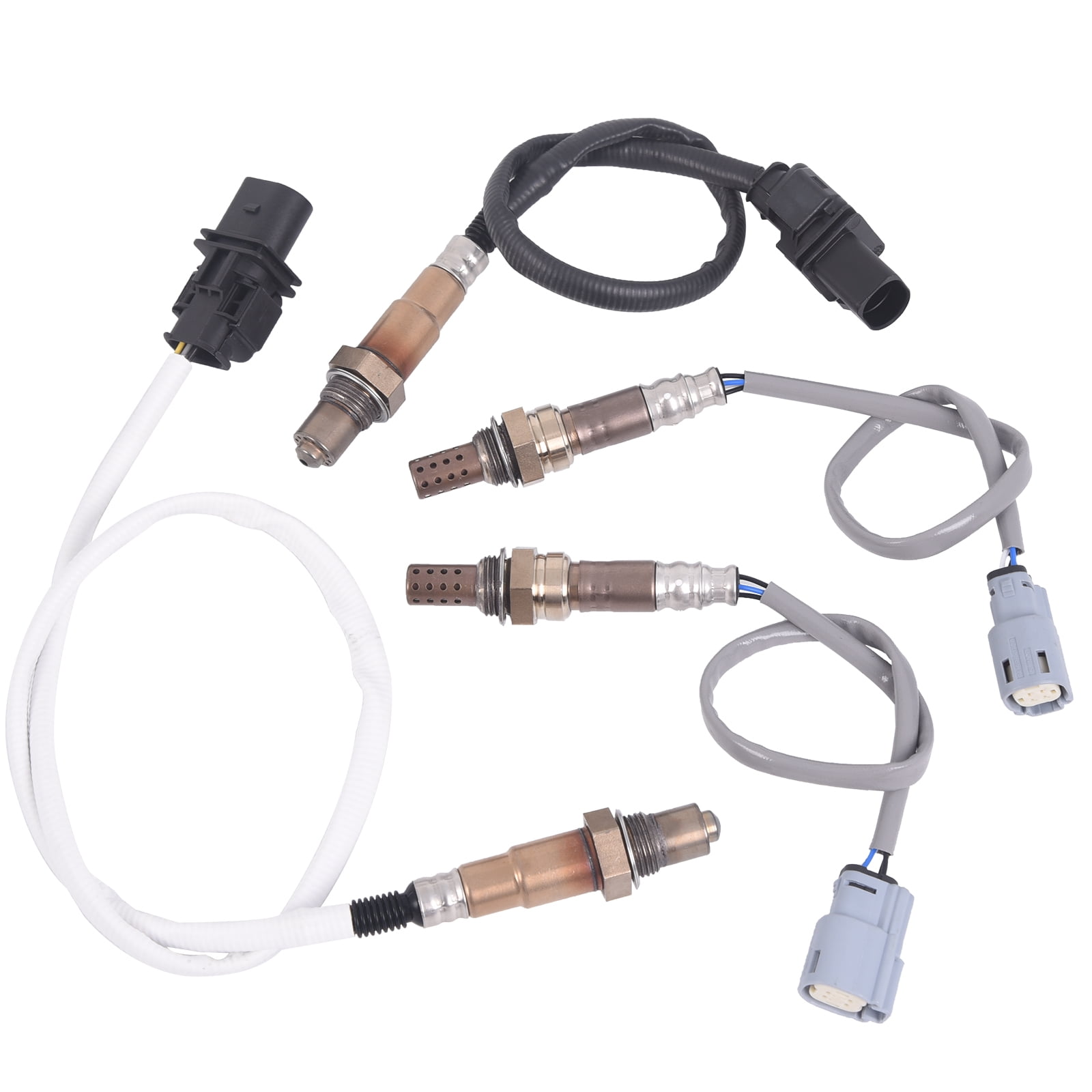 TOPAZ 4Pcs Upstream & Downstream Oxygen O2 Sensor Fits Ford F-150 5.0L 6.2L 2011-2014 2344494 2345076 2345113