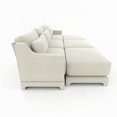 thumbnail image 2 of Modern Three-Seater Sofa with Chenille Fabric, 220cm, High-Quality, 2 of 25