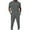 Gray, variant on TMOYZQ Men's Golf Track Suit Sets 2 Piece Casual Athletic Jogging Outfits Fashion Short Sleeve Sweatsuit Comfy Sets