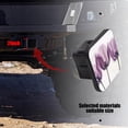 thumbnail image 5 of Hitch Cover Fits For 2-Inch Hitch,Purple Tulips With Delicate Purple Petalsrubber Trailer Hitch Cover Tube Plug Insert,Car Exterior Accessories, Receiver Tube Hitch Plug, 5 of 6