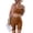 A3 Coffee, variant on GILIGEGE Two Piece Workout Sets for Women Ribbed Tank Crop Tops Seamless High Waist Booty Biker Shorts Athletic 2 Piece Summer Outfits Seamless Yoga Outfits Lounge Matching Gym Clothing Set Beige