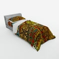 thumbnail image 2 of Ambesonne African Bedding Set 3 Pcs, Grunge Motifs, Twin XL, Multicolor, 2 of 2