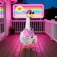 thumbnail image 7 of Whimsical Western Cowboy Themed Porch Goose Set With Hat Sunglasses Bandana And Sign For 19 To 23 Inch Goose Statue Yard Decor, 7 of 7