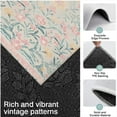 thumbnail image 3 of Pink Floral Pattern Kitchen Rugs Sets Of 3,Kitchen Runner Rugs Non Skid Washable,Decorative Kitchen Floor Mats for Kitchen,Sink,Laundry,17"x30"+ 17"x47" + 17"x59", 3 of 6