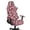 Pink Leopard, variant on Whosucclay Pink Love Heart Print Gaming Chair Slipcovers, Stretchable Office Chair Cover 4 Pcs Computer Desk Chairs Covers with Armrest Covers, Rotating Armchair Protector Cover