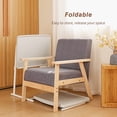 thumbnail image 4 of Mesa Allpop Max - Bandeja de TV plegable y ajustable (56 x 44 x 74 cm), color blanco, 4 of 9
