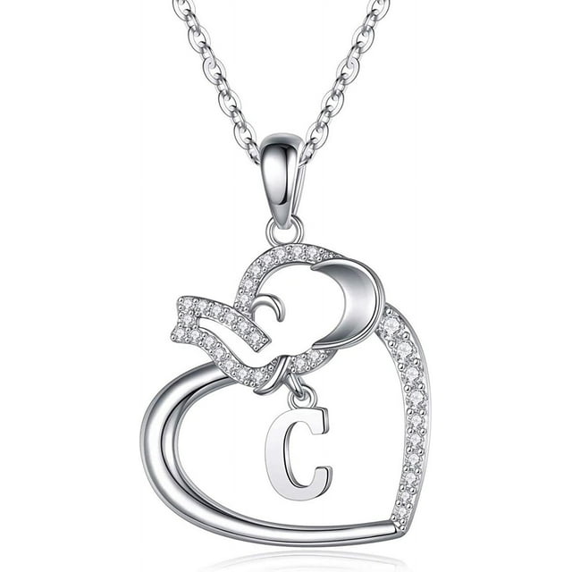 Fiudx Collar In Colgante Corazon de Buena Suerte para Mujer