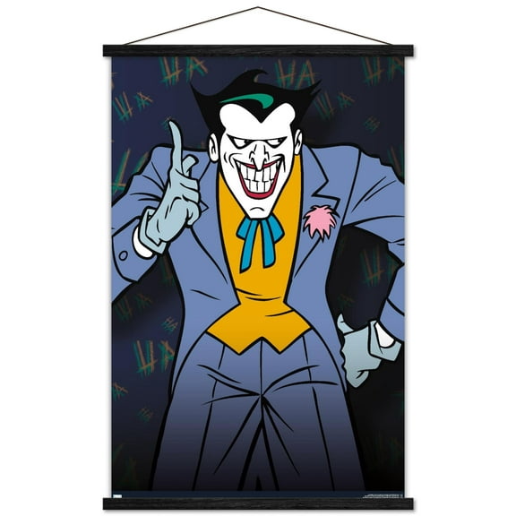 DC Comics - The Joker - Batman: The Animated Series Wall Poster with Magnetic Frame, 22.375" x 34"
