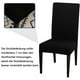 thumbnail image 2 of Elegante protector de silla de licra, fundas de silla elásticas de tela de alta calidad para comedor, ajuste perfecto y funda protectora para banquetes, fiestas, bodas (juego de 4), 2 of 7