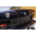 thumbnail image 2 of Set de emblemas Transformers Autobot de PVC con acabado cromado de 3 cm de altura, 2 of 5