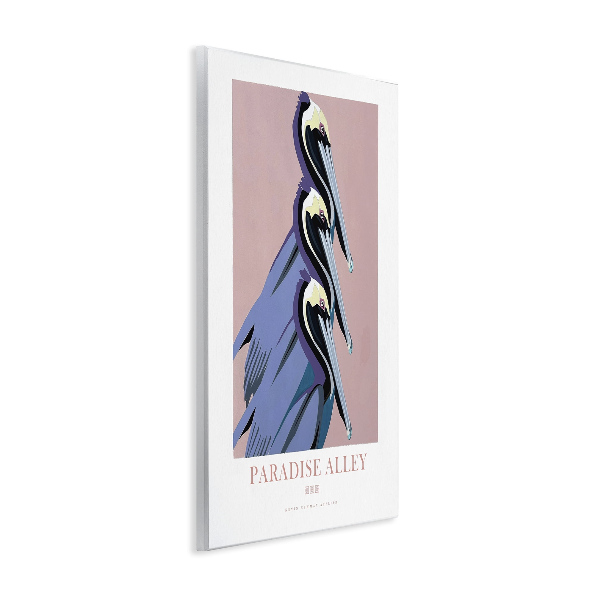Stupell Industries Paradise Alley Pelican Trio Wall Plaque Art, design by Jadei Graphics