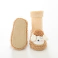 thumbnail image 2 of Calcetines de piso para bebé Calcetines y calcetines para niños recién nacidos Calcetines antideslizantes de dibujos animados para bebés de otoño e invierno, Gris, 2 of 5