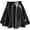 Black independence day dresses for women, variant on Dianli Skirts for Women Solid Mini Summer Skirt Party Casual Fashion Performance Metal Folding Mini Skirt Pleated Skirt Gold S