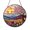 Stained Glass 7.87 Inch, variant on Cherry Blossom Landscape Sun Catcher Stained Glass Style Round Spring Window Panel