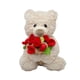 thumbnail image 1 of Oso De Peluche Ultra Suave Con Ramo De Rosas Desmontable, 1 of 5